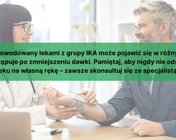 Kaszel po lekach na nadciśnienie? Rozpoznaj winowajcę i zmień lek.