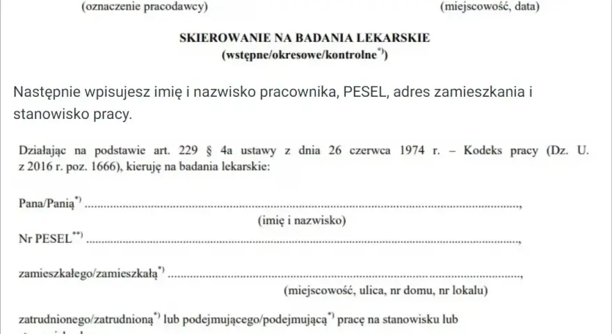 Fizjoterapeuta: Skierowanie na badania lub do lekarza? Sprawdź!