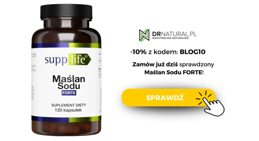 Butelka Maślanu Sodu FORTE od Supplife. Zamów już dziś i skorzystaj z promocji!