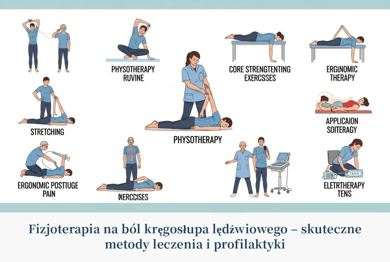 Fizjoterapia na ból kręgosłupa