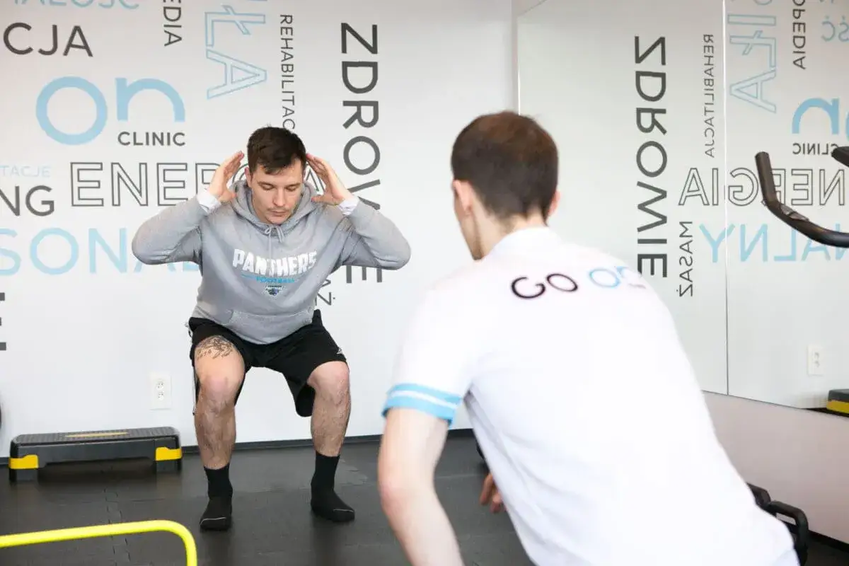 Fizjoterapeuta sportowy w akcji